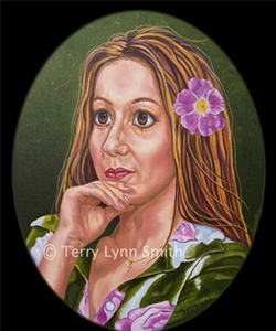 Essence Of Ilona Oil Painting by Terry Lynn Smith, Artist Richmond, VA