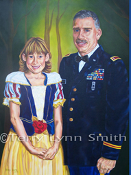 The Cinderella Ball Oil Painting by Terry Lynn Smith, Artist Richmond, VA